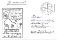 Bundeswehr Poststellenstempel 10
