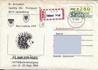 Brefumschlag der Deutschen Bundespost