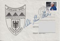 Autogramm des Postministers auf Feldpostbriief
