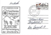Bundeswehr Poststellenstempel 36