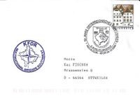Brief aus Suva Reka Erstagsstempel 