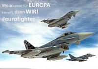 Eurofighter ist ein einsitziges Mehrzweckkampfflugzeug mit zwei Triebwerken